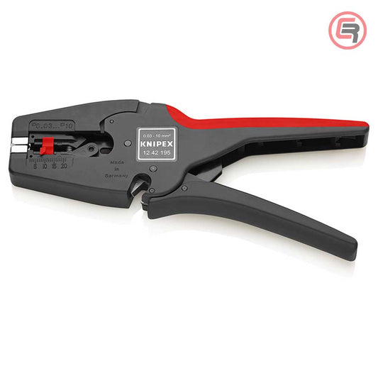 Knipex Kliješta Za Skidanje Izolacije MultiStrip 10 / 0,03 – 10,0 mm2 Automatska – 12 42 195 by Knipex 12 42 195 Kliješta