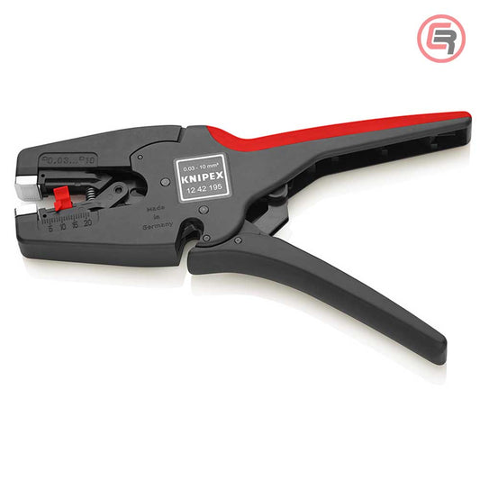 Knipex Kliješta Za Skidanje Izolacije MultiStrip 10 / 0,03 – 10,0 mm2 Automatska – 12 42 195 by Knipex 12 42 195 Kliješta