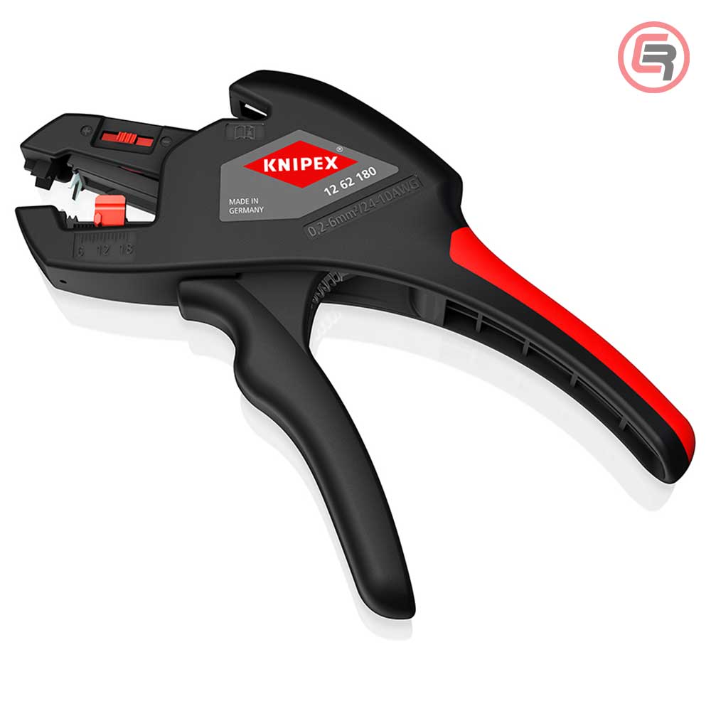 Knipex Kliješta Za Skidanje Izolacije ComStrip 0,2 – 6,0 mm2 Automatska – 12 62 180 by Knipex 12 62 180 Kliješta