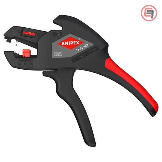 Knipex Kliješta Za Skidanje Izolacije ComStrip 0,2 – 6,0 mm2 Automatska – 12 62 180 by Knipex 12 62 180 Kliješta - detalj 2