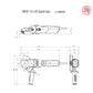 Metabo Brusilica WEVF 10-125 Quick Inox Kutna Sa Ravnom Glavom 43* / 125 mm / 1.000 W – 613080000 by Metabo 613080000 Alati