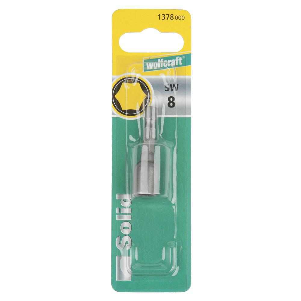 Wolfcraft Bit Nastavak Ključ Nasadni 8 mm Magnetni – 1378000 by Wolfcraft 1378000 Bitovi, Adapteri, Držači Bitova - detalj 2
