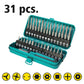 Wolfcraft Set Bit Nastavaka + Ručka “30 SOLID” Kombi / 31 dijelni – 1386000 by Wolfcraft 1386000 Garniture / Setovi Pribora
