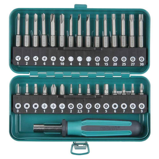 Wolfcraft Set Bit Nastavaka + Ručka “30 SOLID” Kombi / 31 dijelni – 1386000 by Wolfcraft 1386000 Garniture / Setovi Pribora