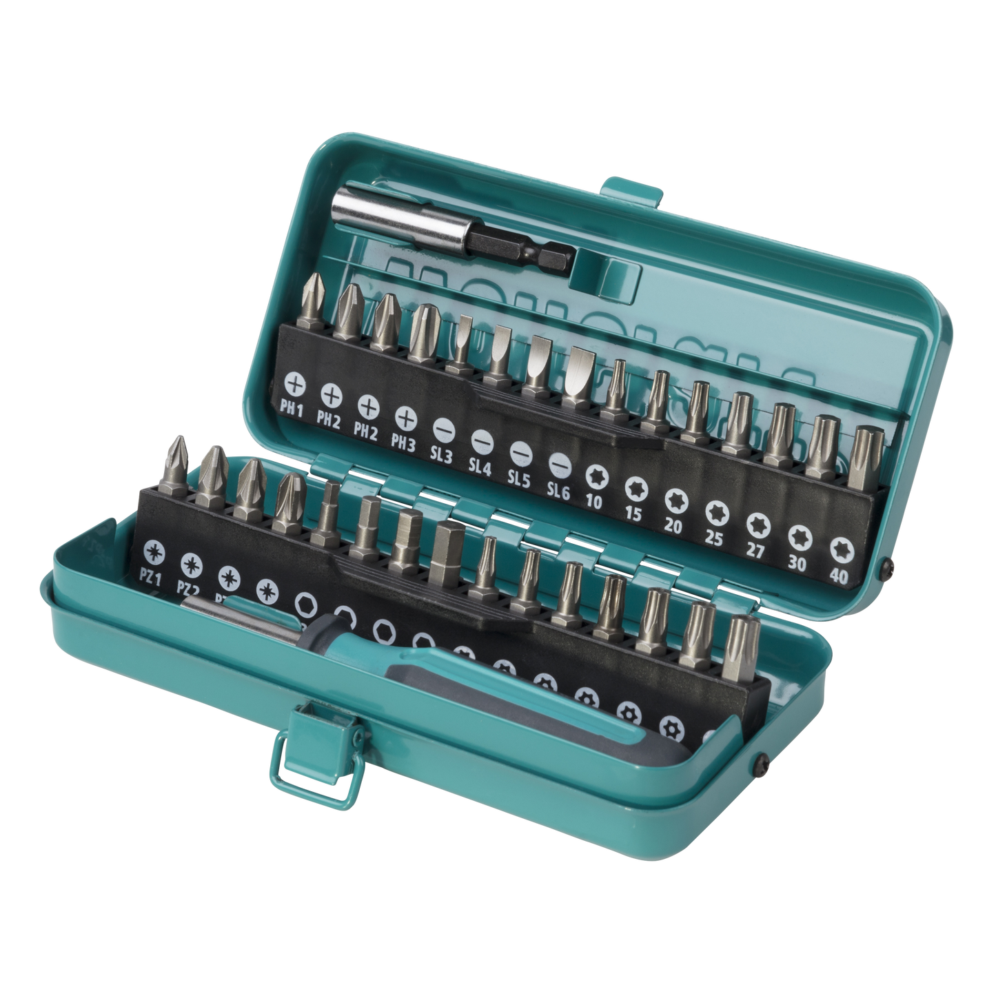 Wolfcraft Set Bit Nastavaka + Ručka “30 SOLID” / 32 dijelni – 1388000 by Wolfcraft 1388000 Garniture / Setovi Pribora