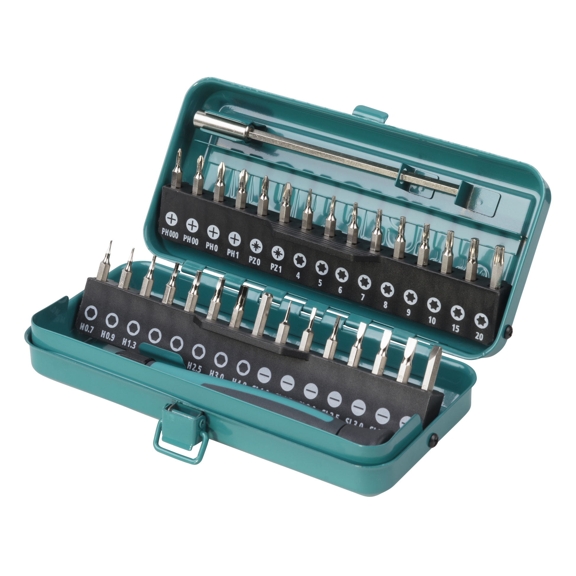 Wolfcraft Set Bit Nastavaka + Ručka “MICRO BIT BOX” / 32 dijelni – 1389000 by Wolfcraft 1389000 Garniture / Setovi Pribora