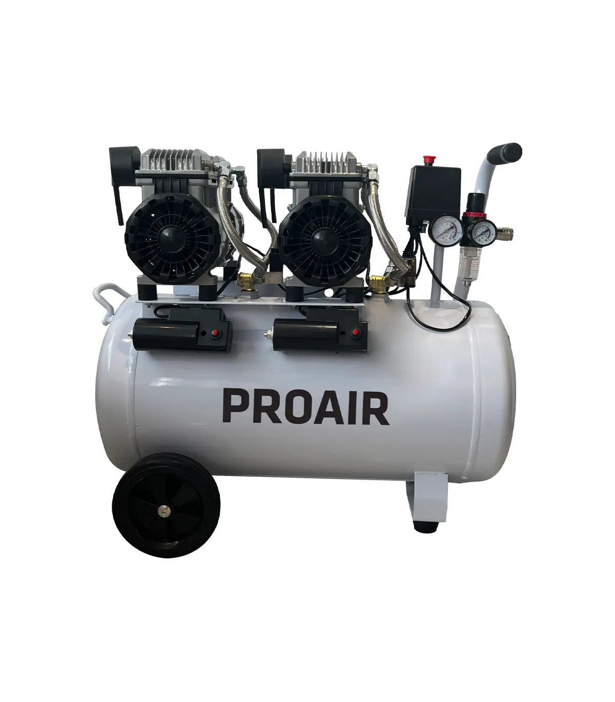 PROAIR – Tihi bezuljni klipni kompresor 50 l 10 bar 2,2 kW XS 2.2/50 by ProAir XS 2.2/50 Klipni kompresori