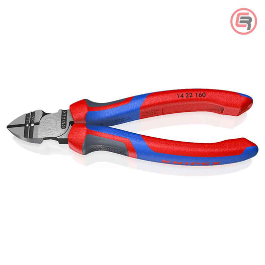 Knipex Kliješta Bočna Sječa – Sječice / Skidanje Izolacije 160 mm – 14 22 160 by Knipex 14 22 160 Kliješta