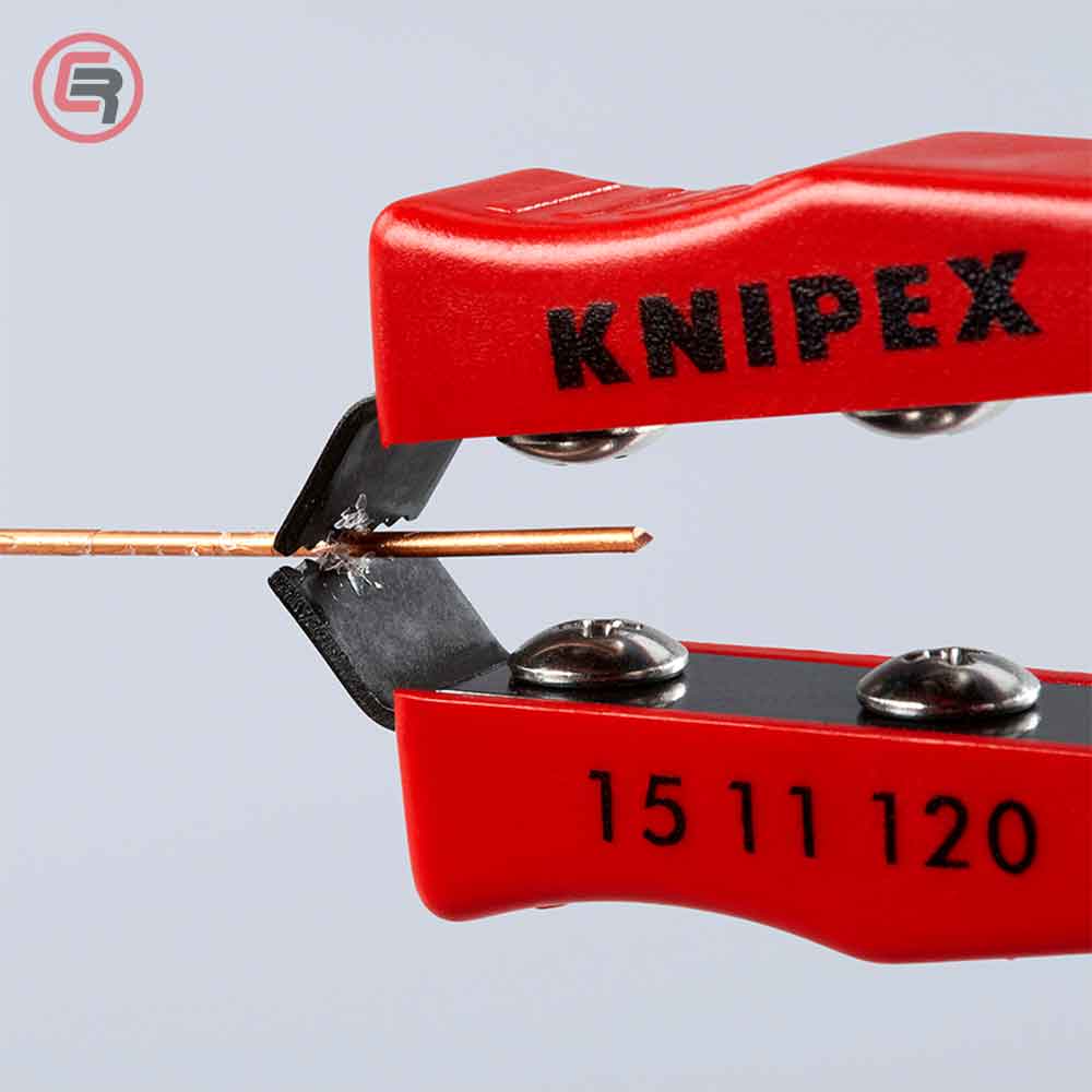 Knipex Pinceta Za Skidanje Laka 0,6 mm – 15 11 120 by Knipex 15 11 120 Pincete - detalj 5