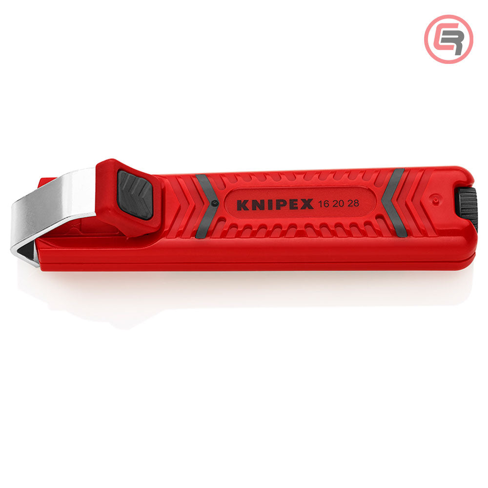 Knipex Nož Za Skidanje Izolacije 8 – 28 mm / 130 mm – 16 20 28 SB by Knipex 16 20 28 SB Alati Za Električare
