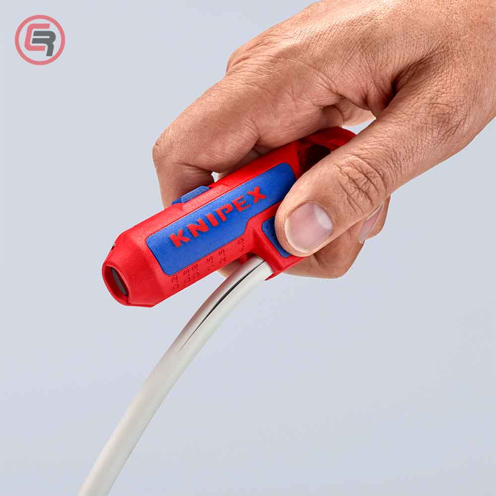Knipex Skidač Izolacije Univerzalni ErgoStrip fi 8-13 mm Za Dešnjake – 16 95 01 SB by Knipex 16 95 01 SB Alati Za