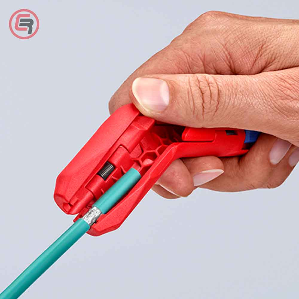 Knipex Skidač Izolacije Univerzalni ErgoStrip fi 8-13 mm Za Dešnjake – 16 95 01 SB by Knipex 16 95 01 SB Alati Za