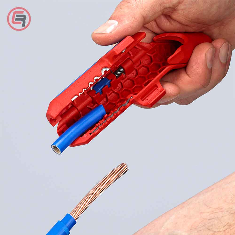 Knipex Skidač Izolacije Univerzalni ErgoStrip fi 8-13 mm Za Dešnjake – 16 95 01 SB by Knipex 16 95 01 SB Alati Za