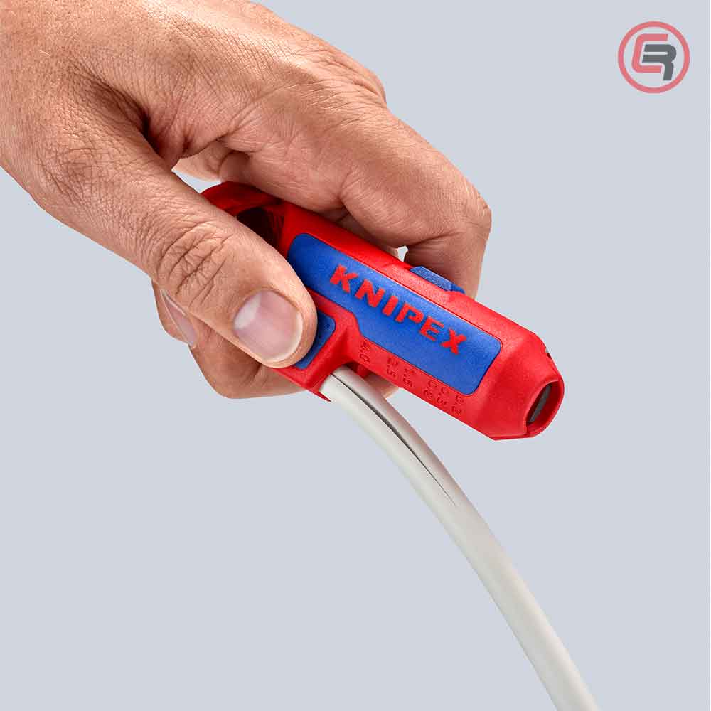Knipex Skidač Izolacije Univerzalni ErgoStrip fi 8-13 mm Za Ljevake – 16 95 02 SB by Knipex 16 95 02 SB Alat Za