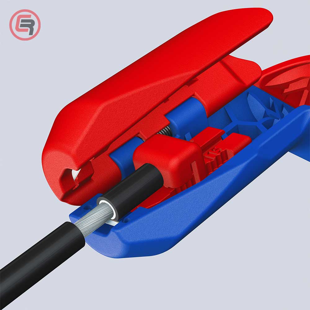 Knipex Skidač Izolacije Za Fotonaponske / Solarne Kablove ErgoStrip PV 4/6 mm2 – 16 95 03 SB by Knipex 16 95 03 SB Alati Za
