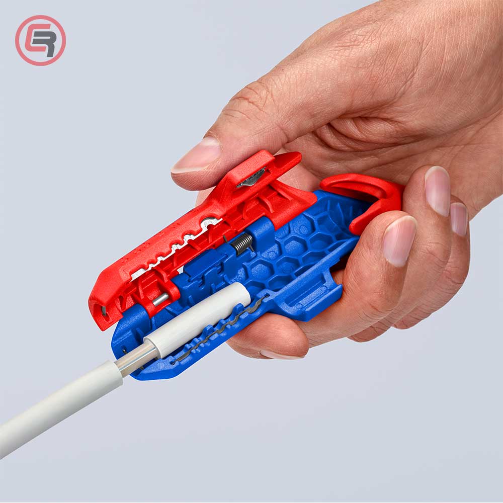 Knipex Skidač Izolacije Za Fotonaponske / Solarne Kablove ErgoStrip PV 4/6 mm2 – 16 95 03 SB by Knipex 16 95 03 SB Alati Za