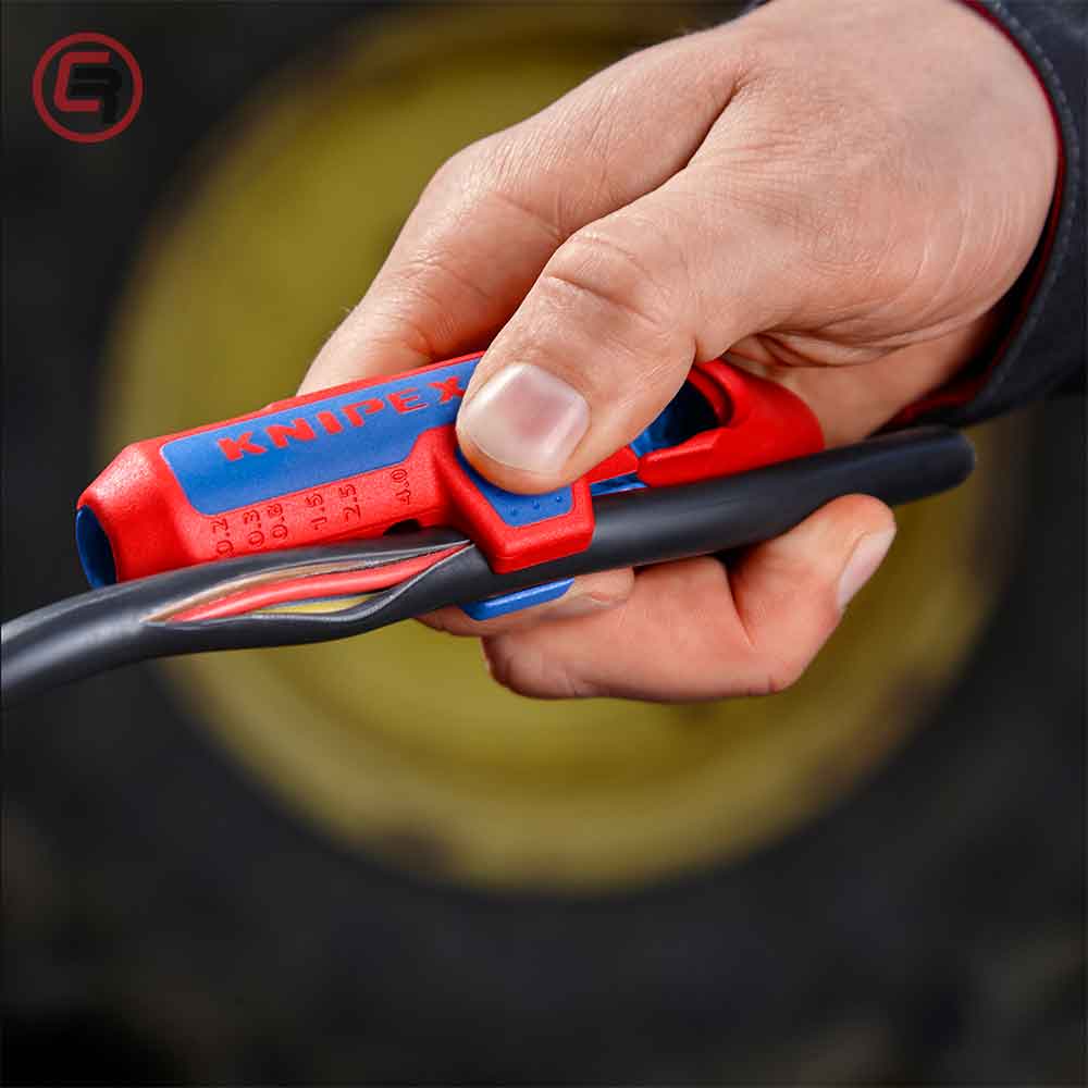 Knipex Skidač Izolacije Za Fotonaponske / Solarne Kablove ErgoStrip PV 4/6 mm2 – 16 95 03 SB by Knipex 16 95 03 SB Alati Za