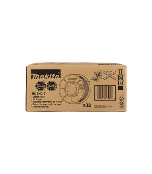 Makita – Žica za vezivanje armature, obložena plastikom za TR001G, 1,6x30m, 32/1, 1915N0-0 by Makita Pribor za alat za vezanje armature