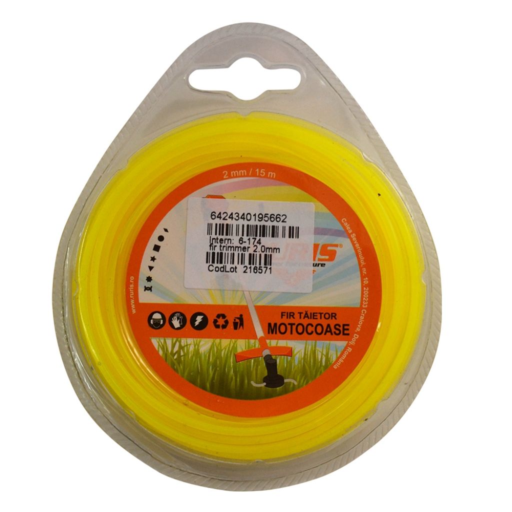 RURIS okrugli silk za trimer 2mmx15m Mašine i uređaji, Oprema i potrošni materijal, Svi proizvodi