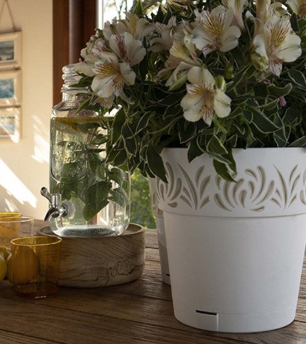 Saksija 30x29cm Opera bijela Svi proizvodi, Vrt i poljoprivreda