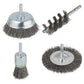Wolfcraft Set Četki Čeličnih Za Bušilicu Prihvat 6 mm / 4 dijelni – 2133000 by Wolfcraft 2133000 Četke, Brusni Kolutovi