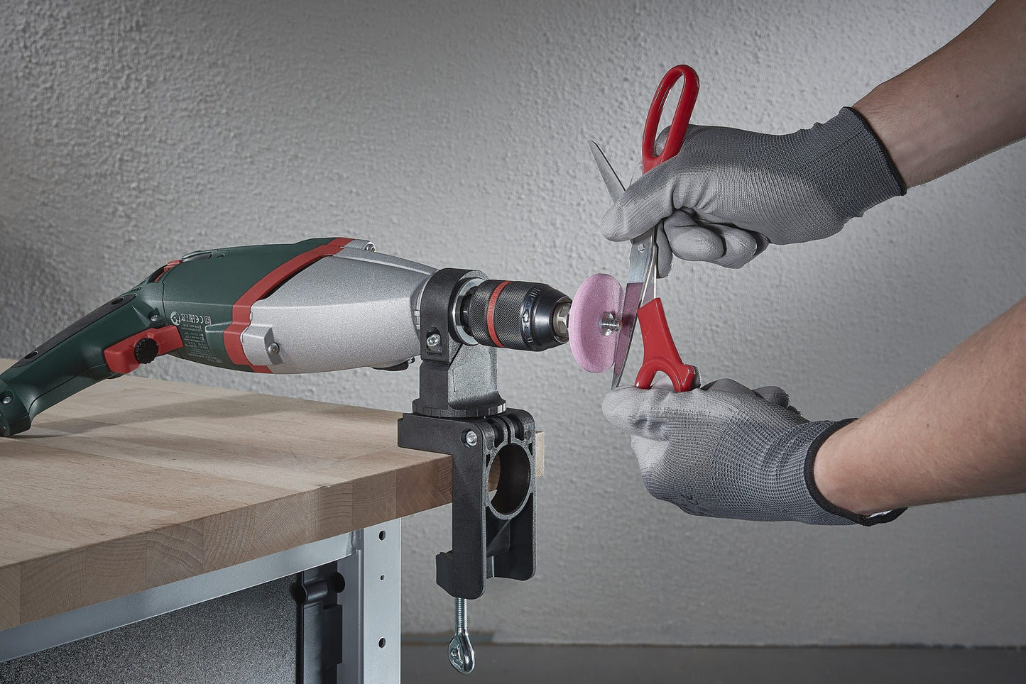 Wolfcraft Oštrač Noževa i Škara fi 60mm Prihvat 6 mm – 2140000 by Wolfcraft 2140000 Ostali Pribor Za Bušilice - detalj 7