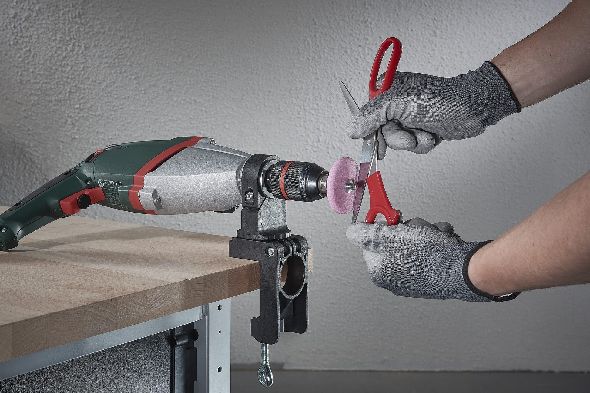 Wolfcraft Oštrač Noževa i Škara fi 60mm Prihvat 6 mm – 2140000 by Wolfcraft 2140000 Ostali Pribor Za Bušilice - detalj 2