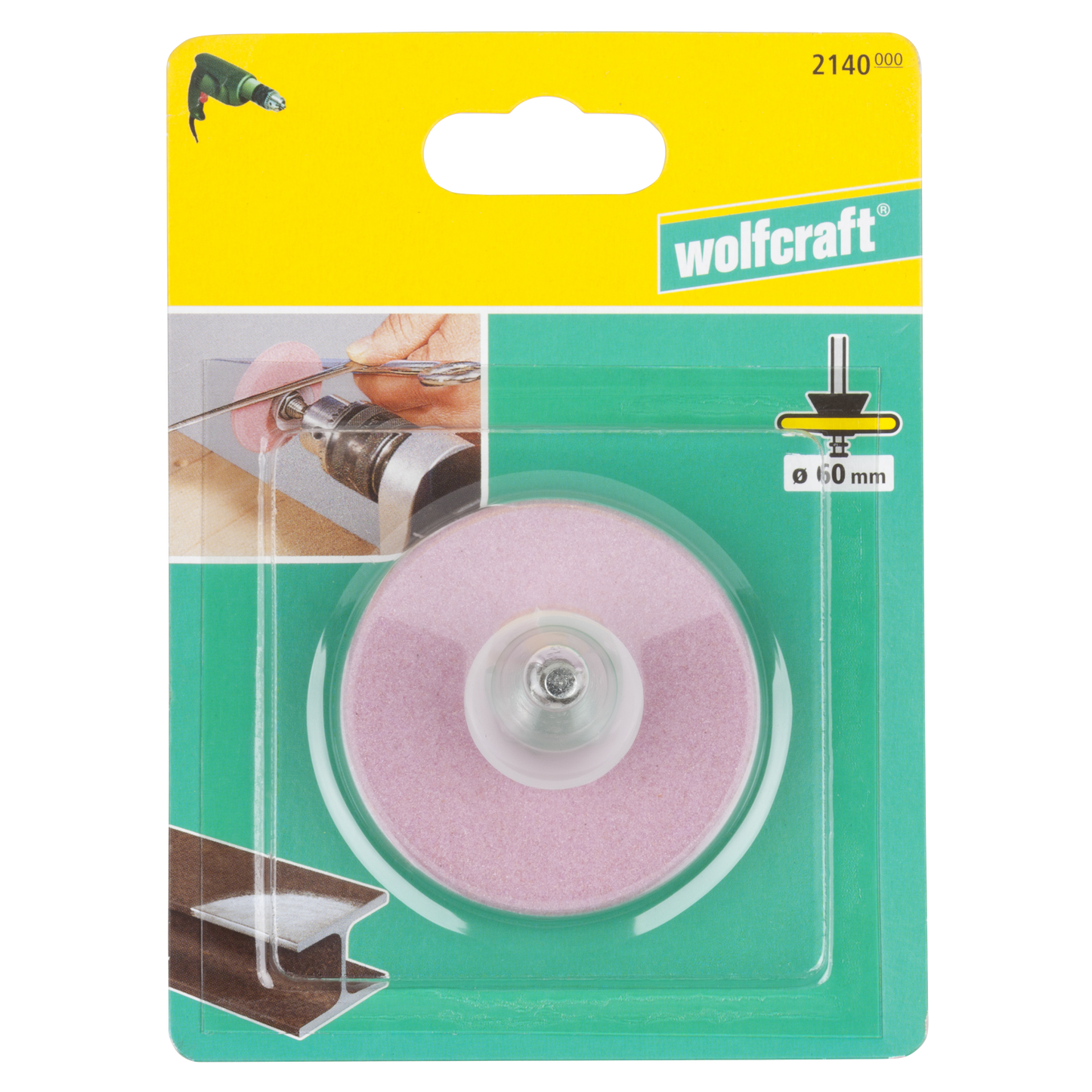 Wolfcraft Oštrač Noževa i Škara fi 60mm Prihvat 6 mm – 2140000 by Wolfcraft 2140000 Ostali Pribor Za Bušilice - detalj 4