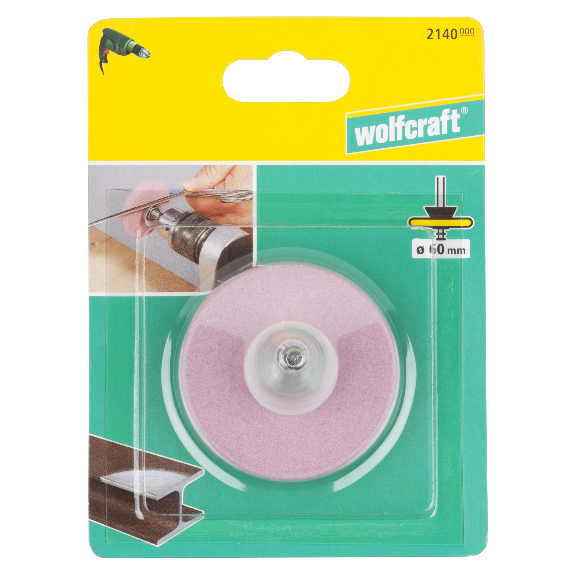 Wolfcraft Oštrač Noževa i Škara fi 60mm Prihvat 6 mm – 2140000 by Wolfcraft 2140000 Ostali Pribor Za Bušilice - detalj 4
