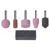 Wolfcraft Set Keramičkih Brusnih Nastavaka Osovina 6 mm / 6 dijelni – 2144000 by Wolfcraft 2144000 Četke, Brusni Kolutovi