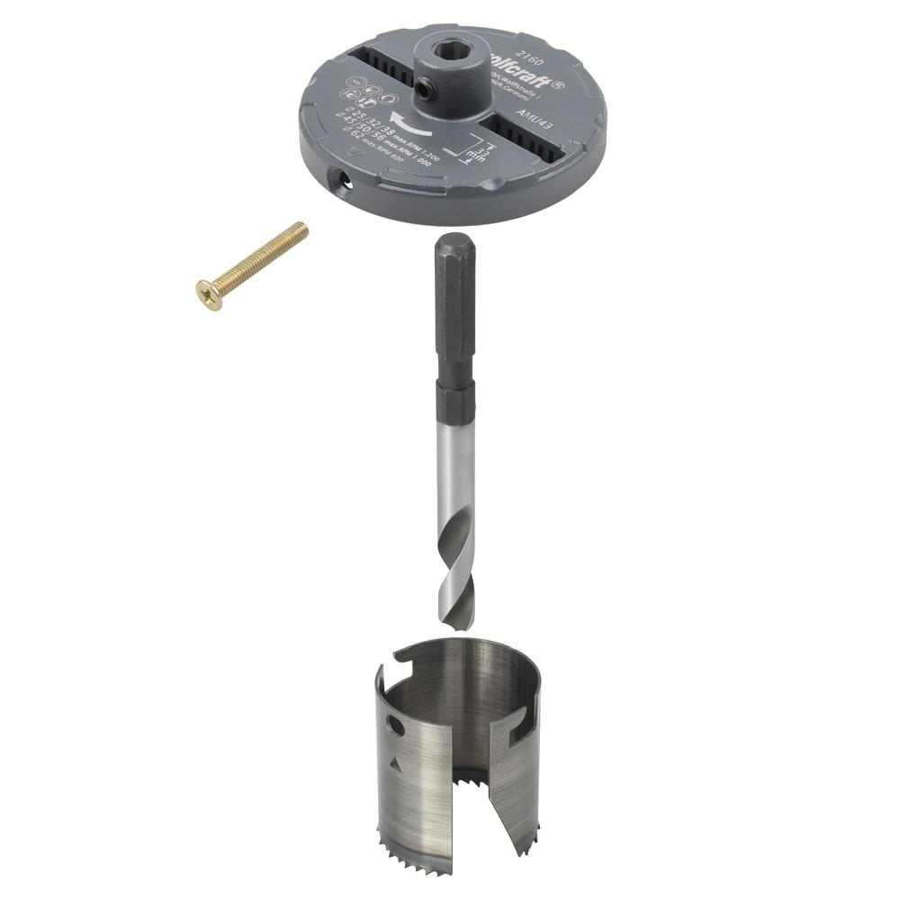 Wolfcraft Set Pila Za Rupe 25, 32, 38, 45, 50, 56, 62 mm / 33 mm Professional / 7 dijelni – 2160000 by Wolfcraft 2160000