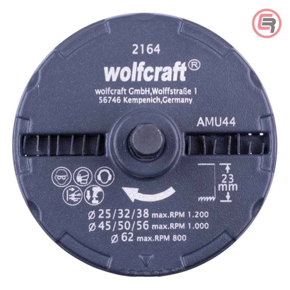Wolfcraft Set Pila Za Rupe fi 25, 32, 38, 45, 50, 56, 62 mm / 23 mm / 7 dijelni – 2164000 by Wolfcraft 2164000 Garniture /