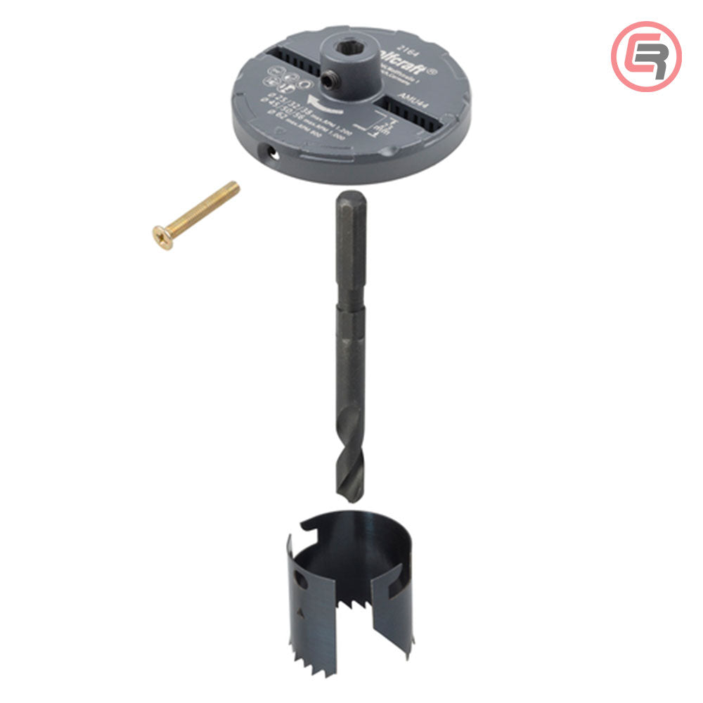 Wolfcraft Set Pila Za Rupe fi 25, 32, 38, 45, 50, 56, 62 mm / 23 mm / 7 dijelni – 2164000 by Wolfcraft 2164000 Garniture /