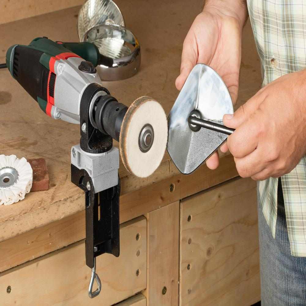 Wolfcraft Držač Bušilice Univerzalni PRO fi 43 mm Aluminijski – 4800000 by Wolfcraft 4800000 Ostali Pribor Za Bušilice