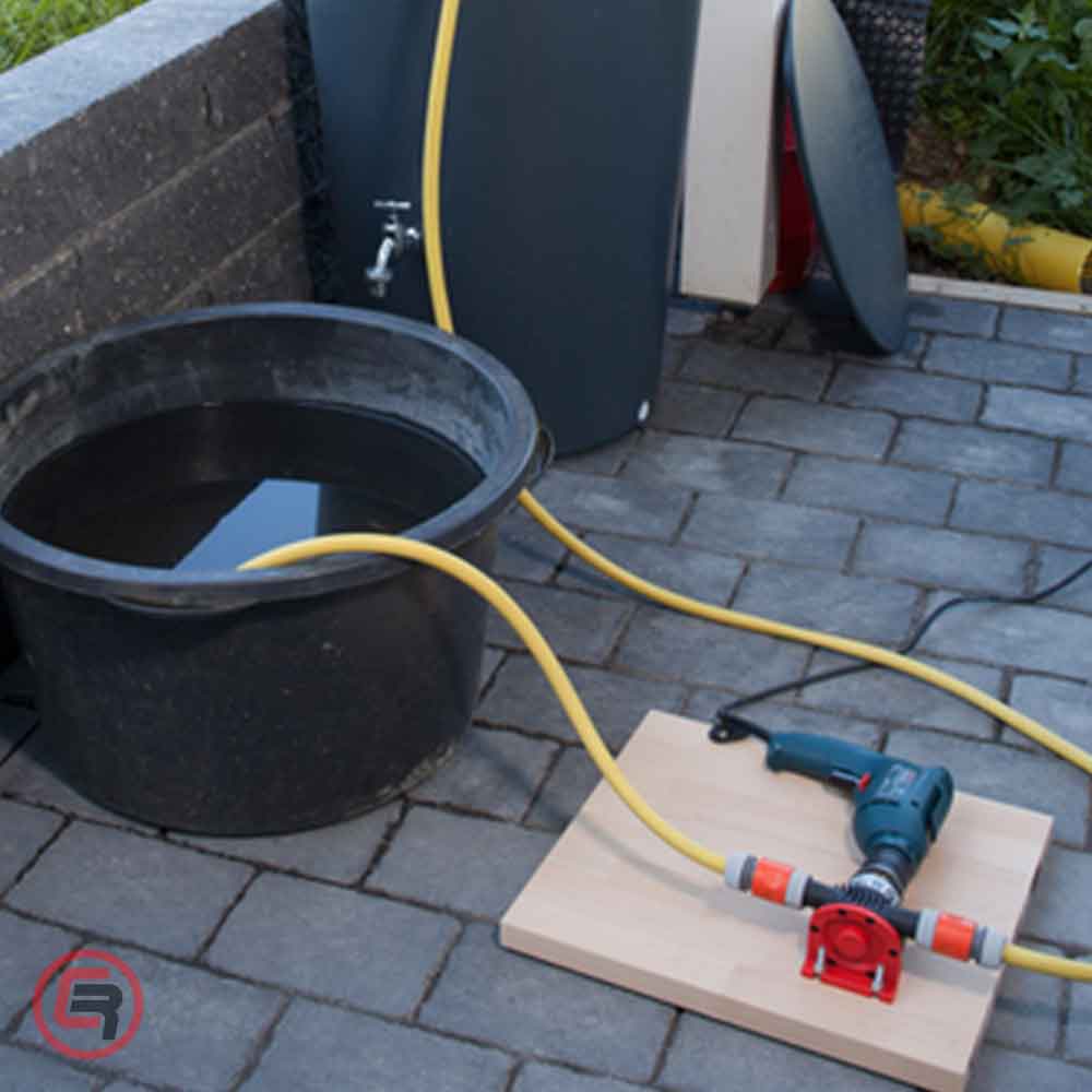 Wolfcraft Pumpa Pretočna Za Bušilicu Plastično Kućište 3000 l/h – 2207000 by Wolfcraft 2207000 Ostali Pribor Za Bušilice