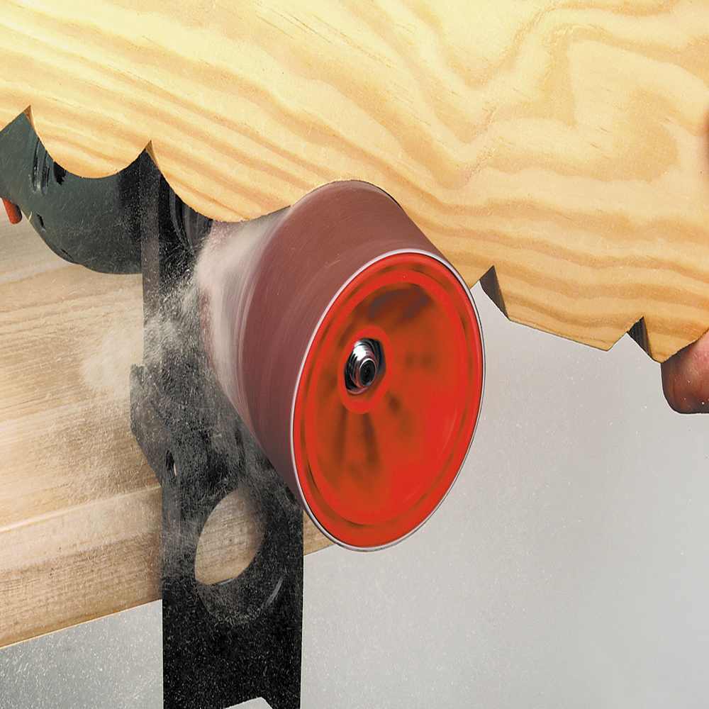 Wolfcraft Brusni Valjak 75 x 80 mm / GR 80 Osovina 8 mm – 2245000 by Wolfcraft 2245000 Četke, Brusni Kolutovi, Diskovi Za