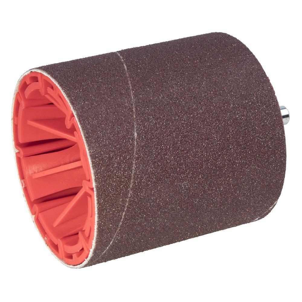 Wolfcraft Brusni Valjak 75 x 80 mm / GR 80 Osovina 8 mm – 2245000 by Wolfcraft 2245000 Četke, Brusni Kolutovi, Diskovi Za