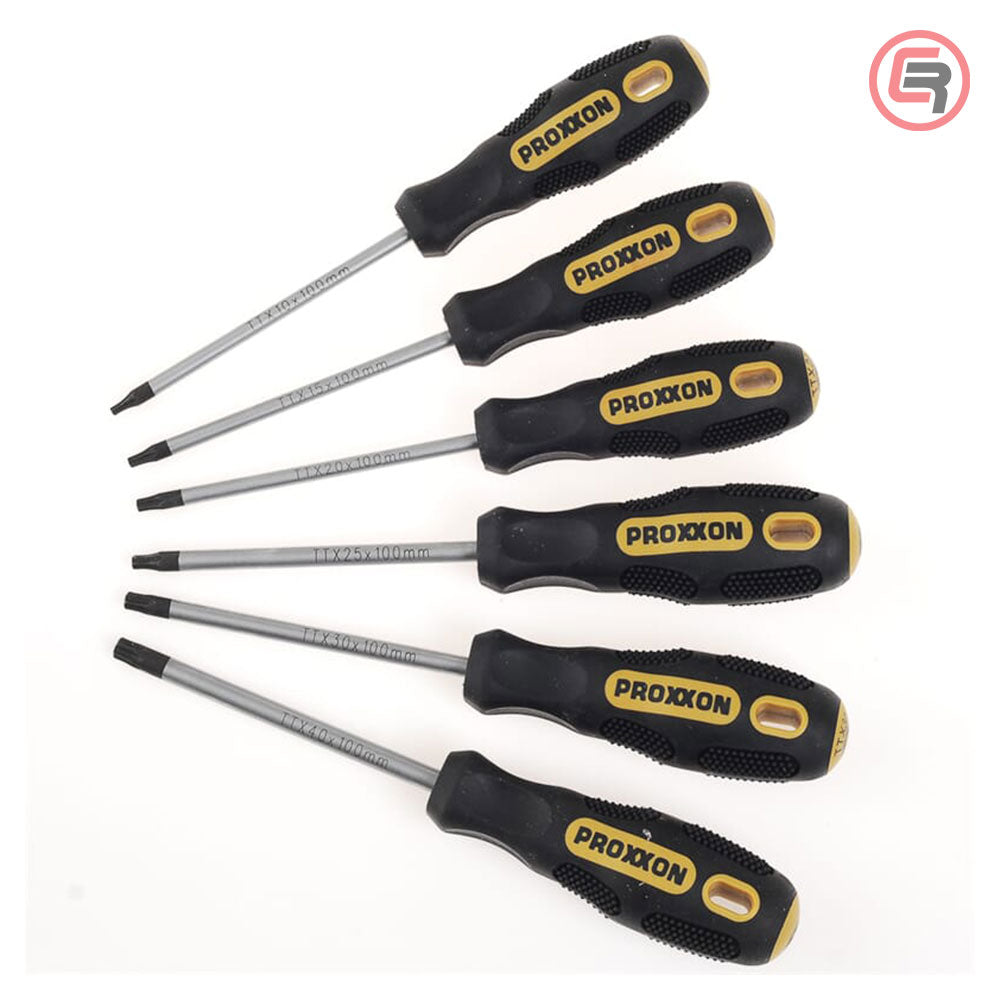 Proxxon Garnitura Torx Odvijača TTX10-TTX40 Sa Rupom / 6 dijelna – 22640 by Proxxon 22640 Garniture / Setovi Alata - detalj 2