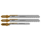 Wolfcraft Ubodne Pilice Za PARKET HSS / HCS Fini Ravni i Zakrivljeni Rez / 3 kom – 2332000 by Wolfcraft 2332000 Pribor Za