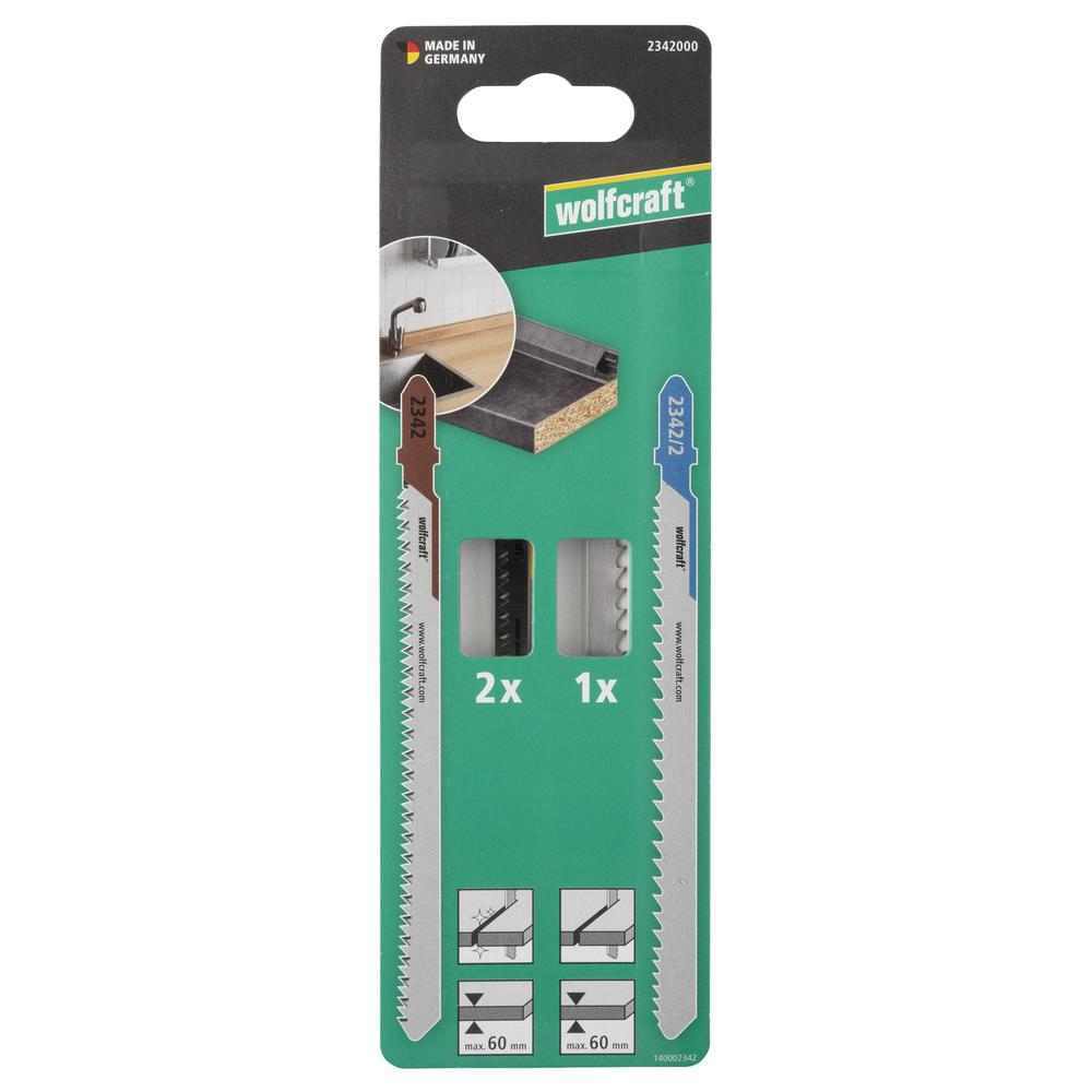 Wolfcraft Ubodne Pilice Za Izradu KUHINJA HCS / BiM Fini i Brzi Rez / 3 kom – 2342000 by Wolfcraft 2342000 Pribor Za Ubodne