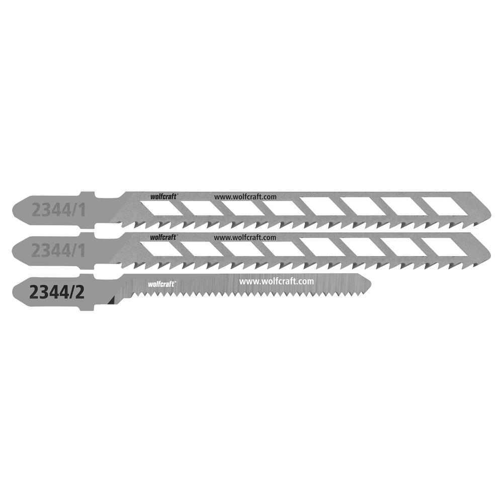 Wolfcraft Ubodne Pilice Za Gipskarton HCS Fini Ravni i Zakrivljeni Rez / 3 kom – 2344000 by Wolfcraft 2344000 Pribor Za