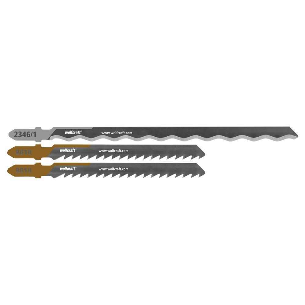 Wolfcraft Ubodne Pilice Za IZOLACIJSKE Materijale HCS Brzi Rez / 3 kom – 2346000 by Wolfcraft 2346000 Pribor Za Ubodne Pile