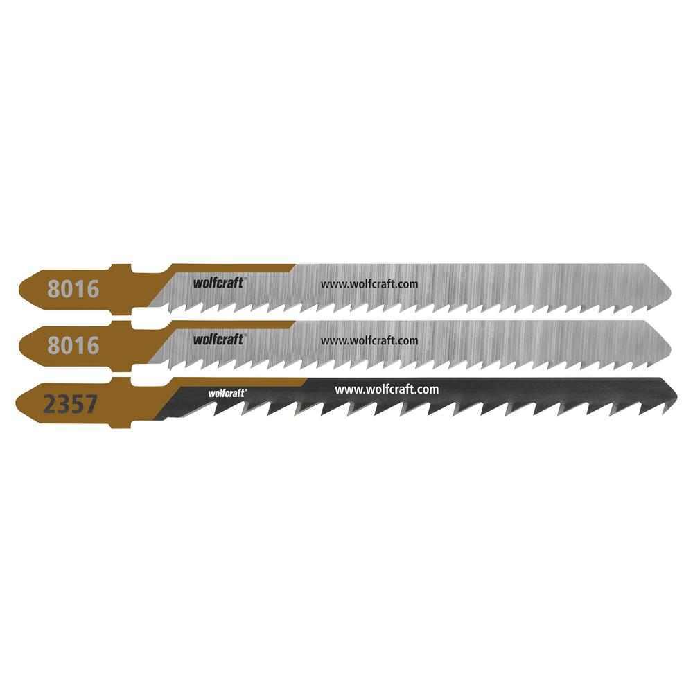 Wolfcraft Ubodne Pilice Za Podne Obloge Za TERASU BiM / HCS Fini Ravni i Zakrivljeni Rez / 3 kom – 2357000 by Wolfcraft