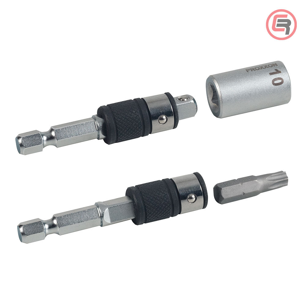 Proxxon Kombinovani Adapter Sa 1/4″ Kvadratnim i 1/4″ Šesterokutnim Prihvatom Za Bit – 23783 by Proxxon 23783 Nasadni