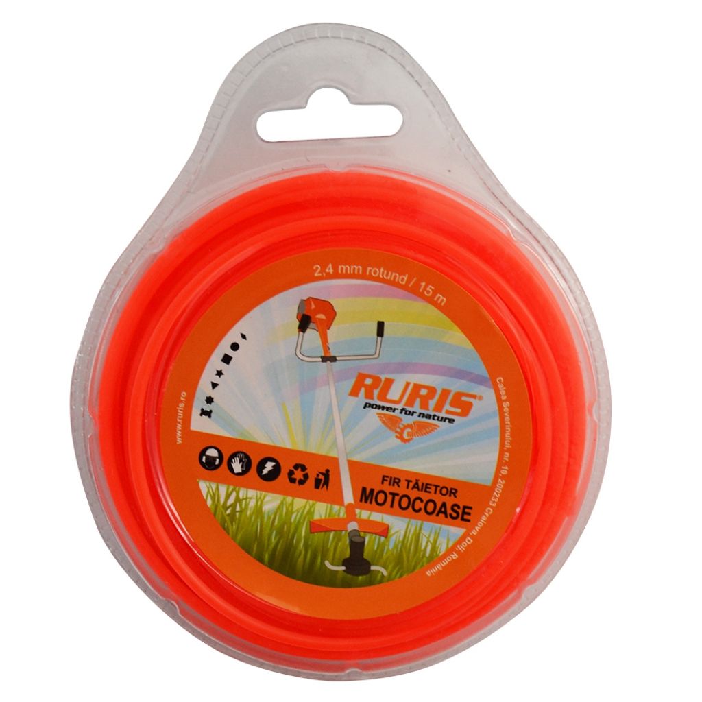 RURIS okrugli silk za trimer 2.4mmx15m Mašine i uređaji, Oprema i potrošni materijal, Svi proizvodi