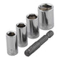 Wolfcraft Set Nasadnih Ključeva 1/4″ SW 7/8/10/13mm + Adapter / 5 dijelni – 2413000 by Wolfcraft 2413000 Bitovi, Adapteri