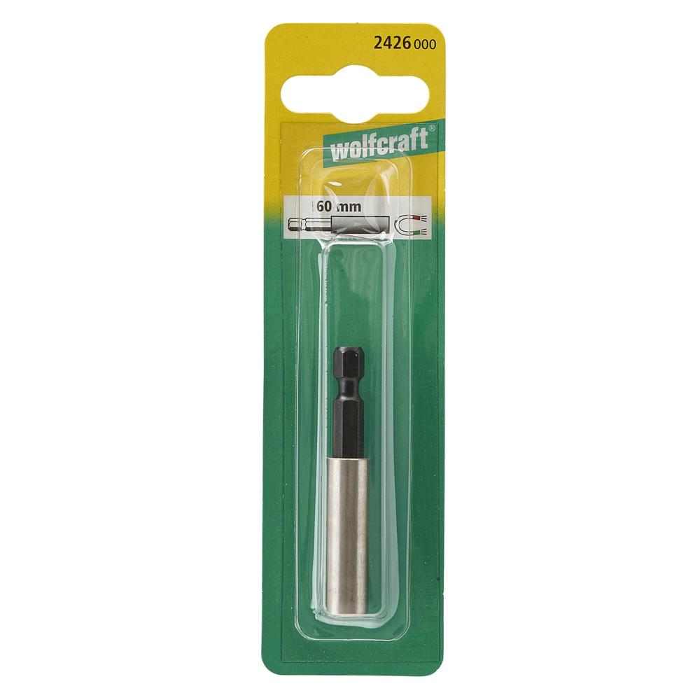 Wolfcraft Držač Bit Nastavaka 1/4” Magnetni 60 mm – 2426000 by Wolfcraft 2426000 Bitovi, Adapteri, Držači Bitova - detalj 5