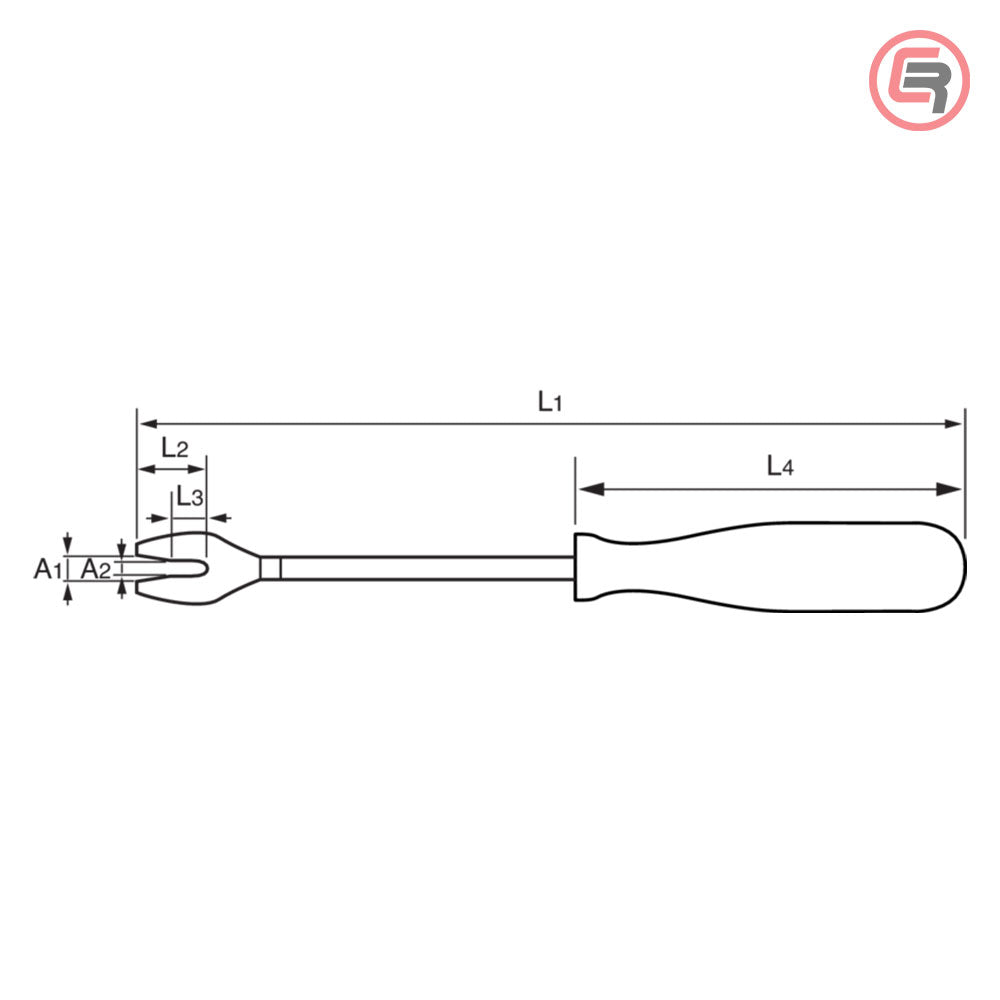 Bahco Poluga Za Skidanje Obloga 240 mm – 2485 by Bahco 2485 Ostali Alati i Pribor - detalj 2