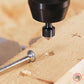 Wolfcraft Set Turpija i Upuštač Osovina fi 6,35 mm / 5 dijelni – 2540000 by Wolfcraft 2540000 Četke, Brusni Kolutovi