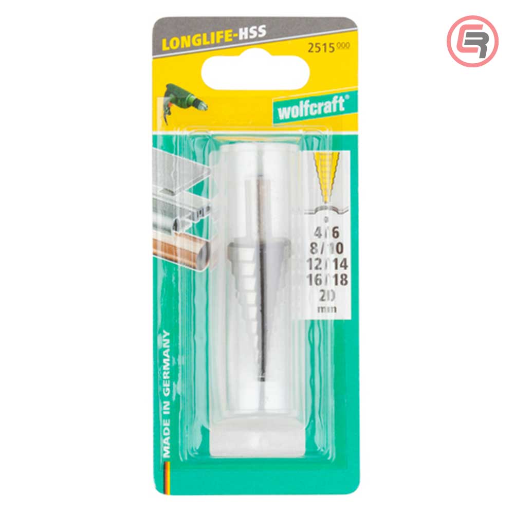Wolfcraft Svrdlo Stepenasto HSS fi 8 – 35 mm – 2585000 by Wolfcraft 2585000 Burgije / Svrdla - detalj 3